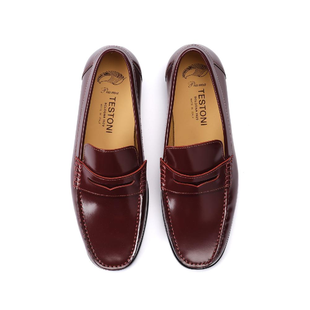 A.Testoni BRACCIANO MOCS BRUSHED CALF Qualità Garantita
