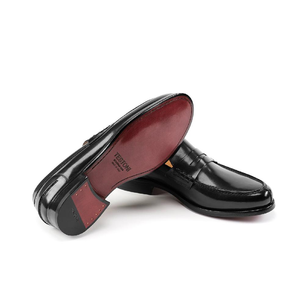 A.Testoni TRENTO LEATHER LOAFER ° Acquista Ora