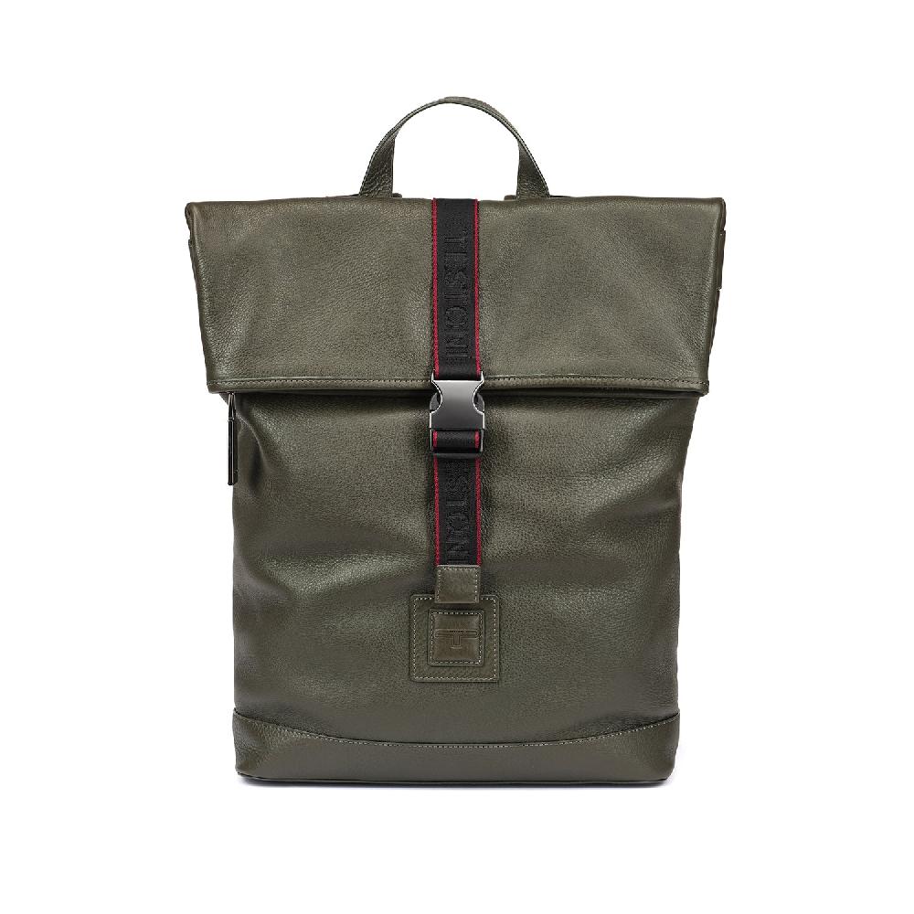 A.Testoni BRINDISI ROLL BACKPACK GRAINED SOFT CALF Promozione Limitata