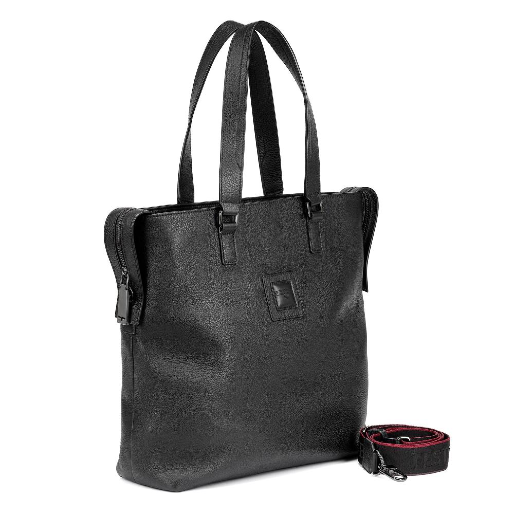A.Testoni BRINDISI TOTE BAG GRAINED SOFT CALF Fino Al -60%