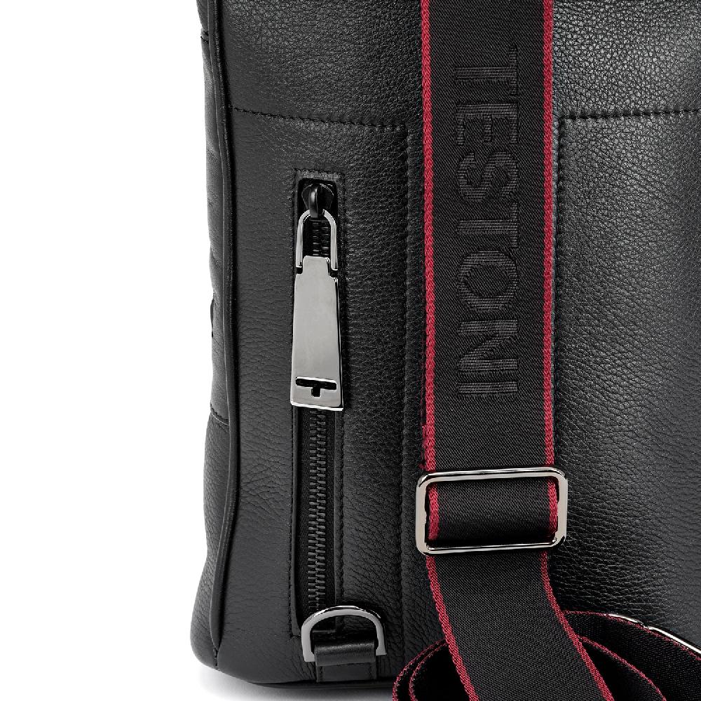 A.Testoni BORMIO SAILING BAG GRAINED SOFT CALF + SPORT NAPA CALF Prezzo Ridotto