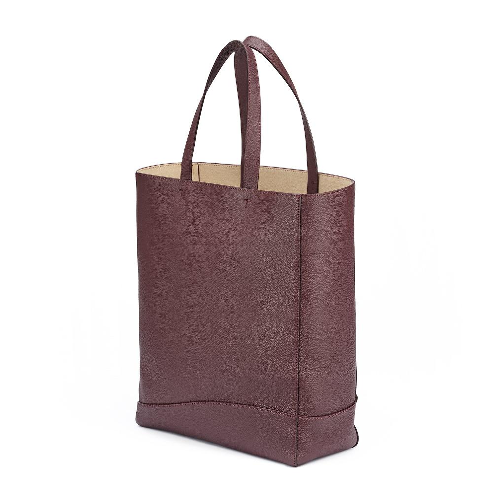 A.Testoni NOTO TOTE BAG DELUXE GRAINED CALF ° Sottocosto