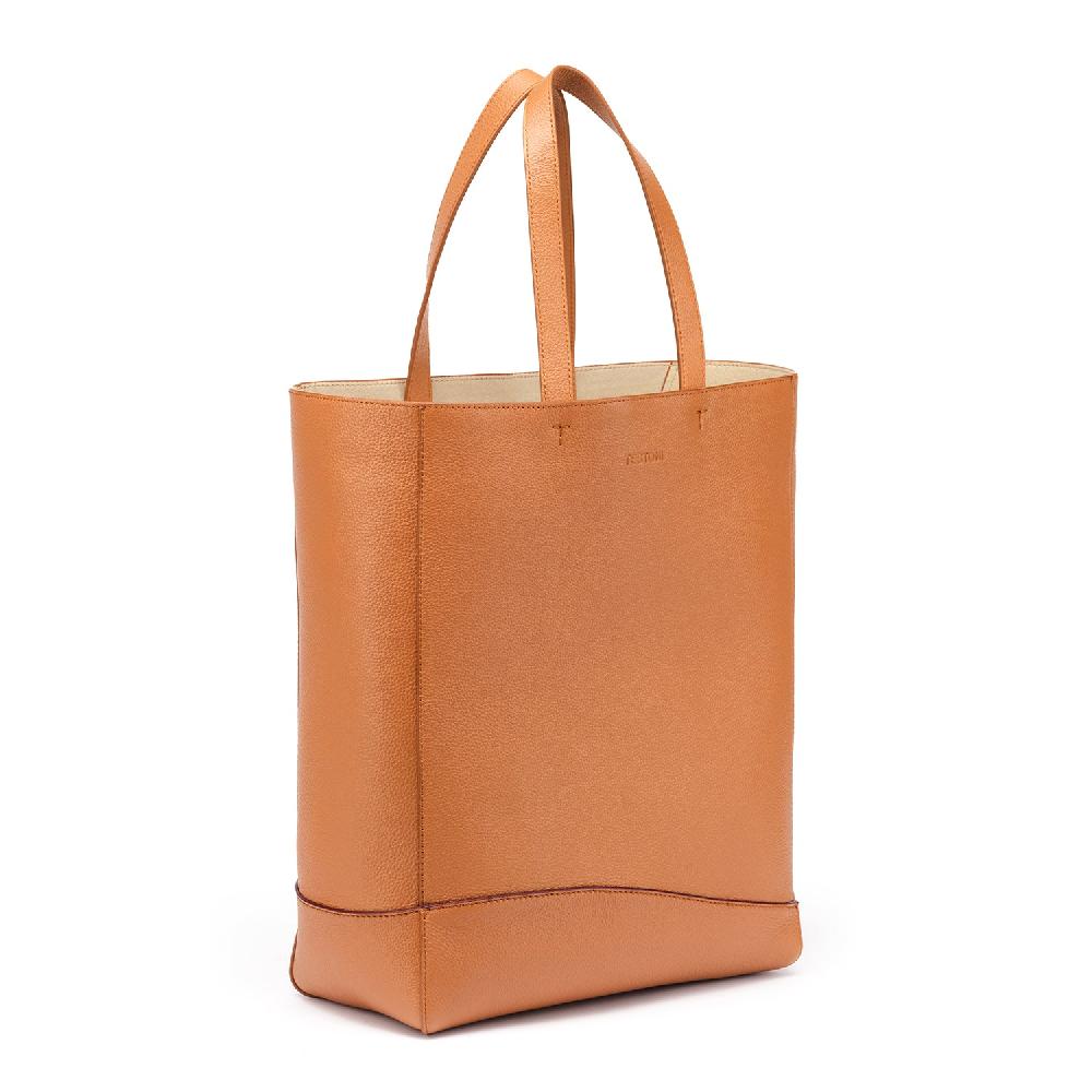 A.Testoni NOTO TOTE BAG DELUXE GRAINED CALF Novità