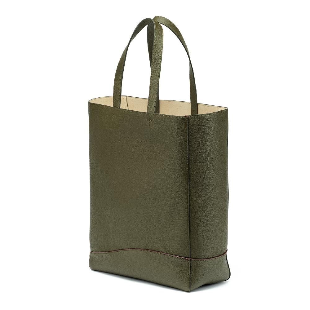 A.Testoni NOTO TOTE BAG DELUXE GRAINED CALF Presa
