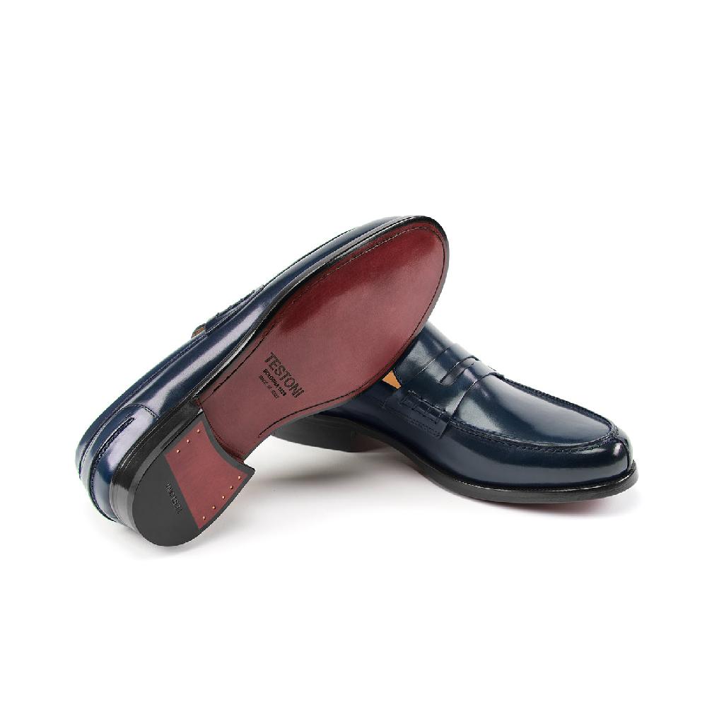 A.Testoni TRENTO LEATHER LOAFER ° Economico