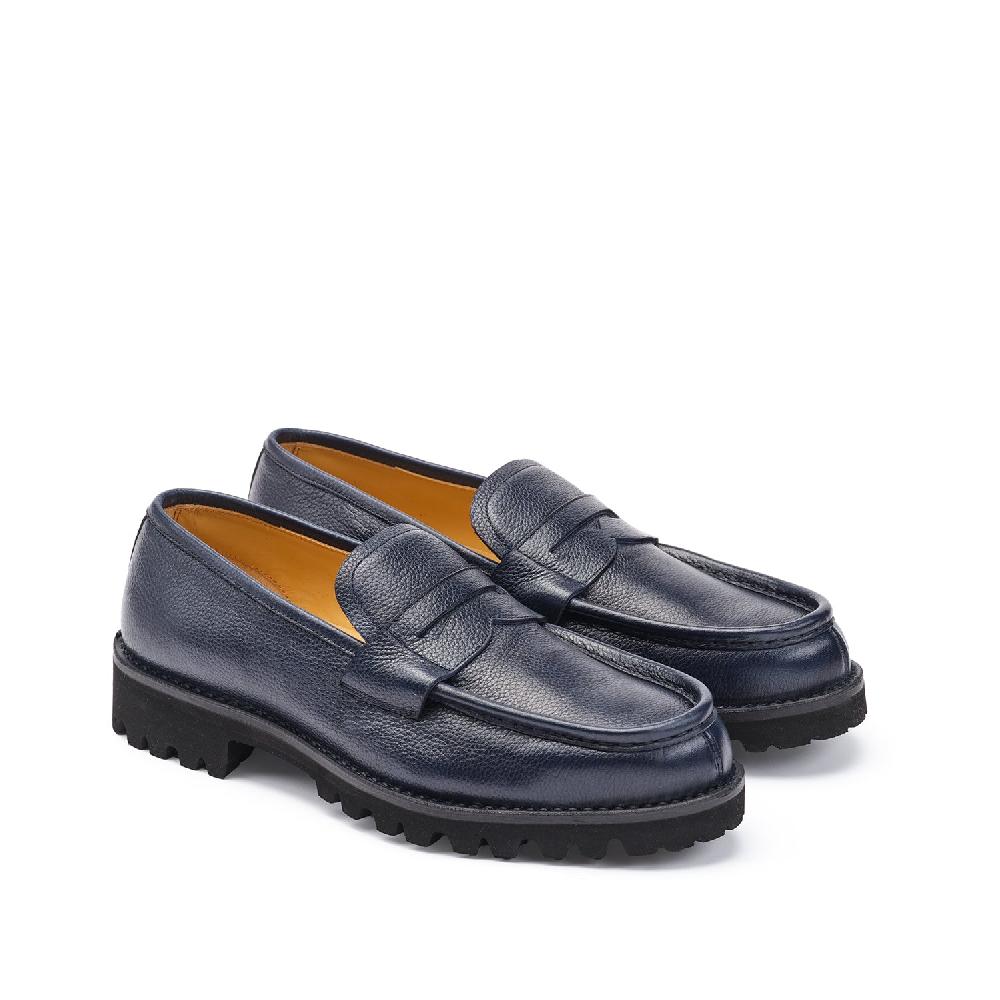 A.Testoni COURMAYEUR LOAFER GRAINED CALF Online