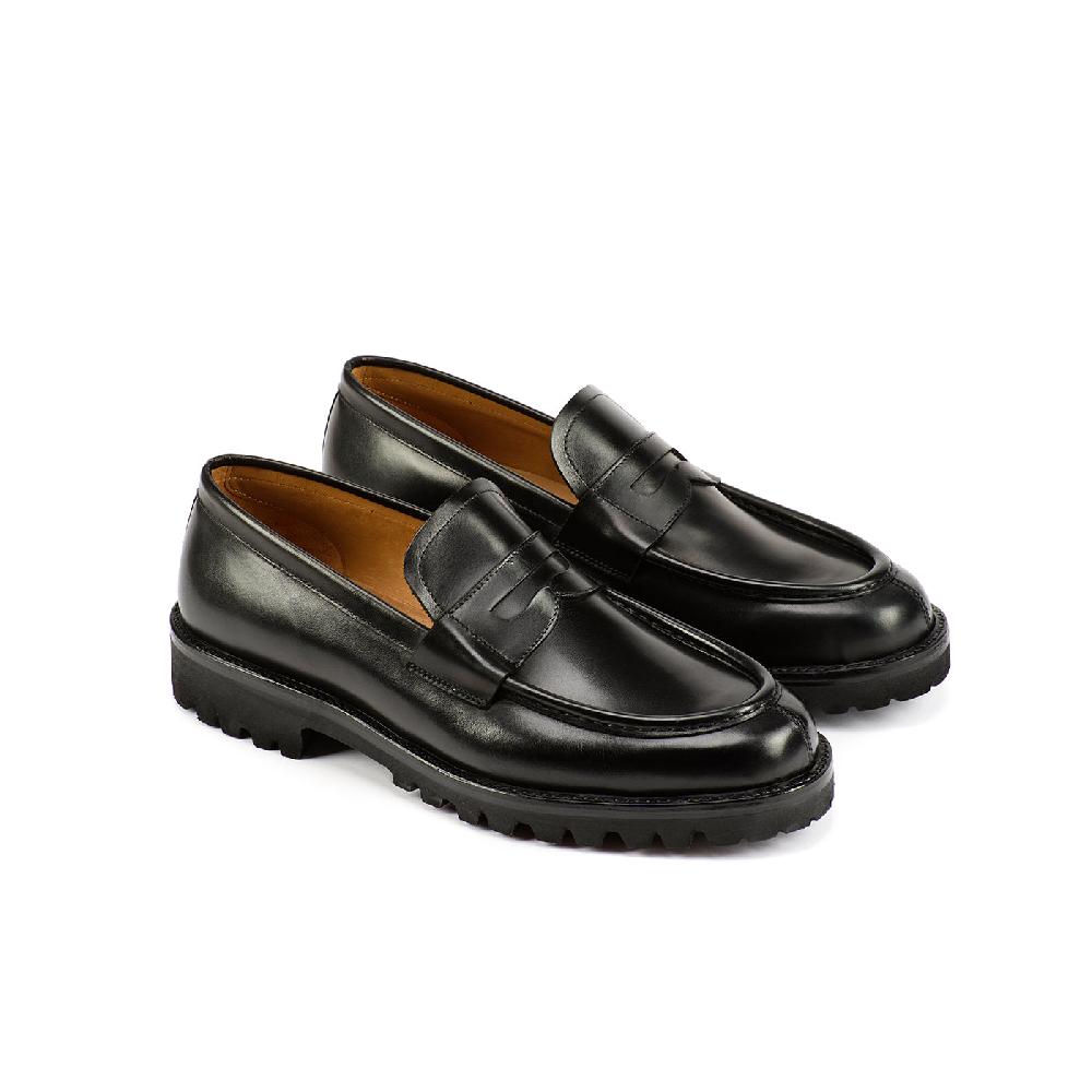A.Testoni COURMAYEUR MOCASSINO IN PELLE Saldi
