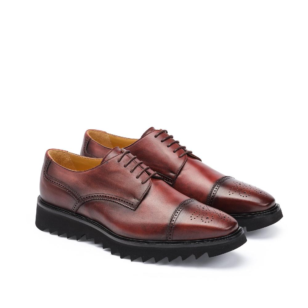 A.Testoni BOLGHERI DERBY SOFT DELAVE' CALF Offerte