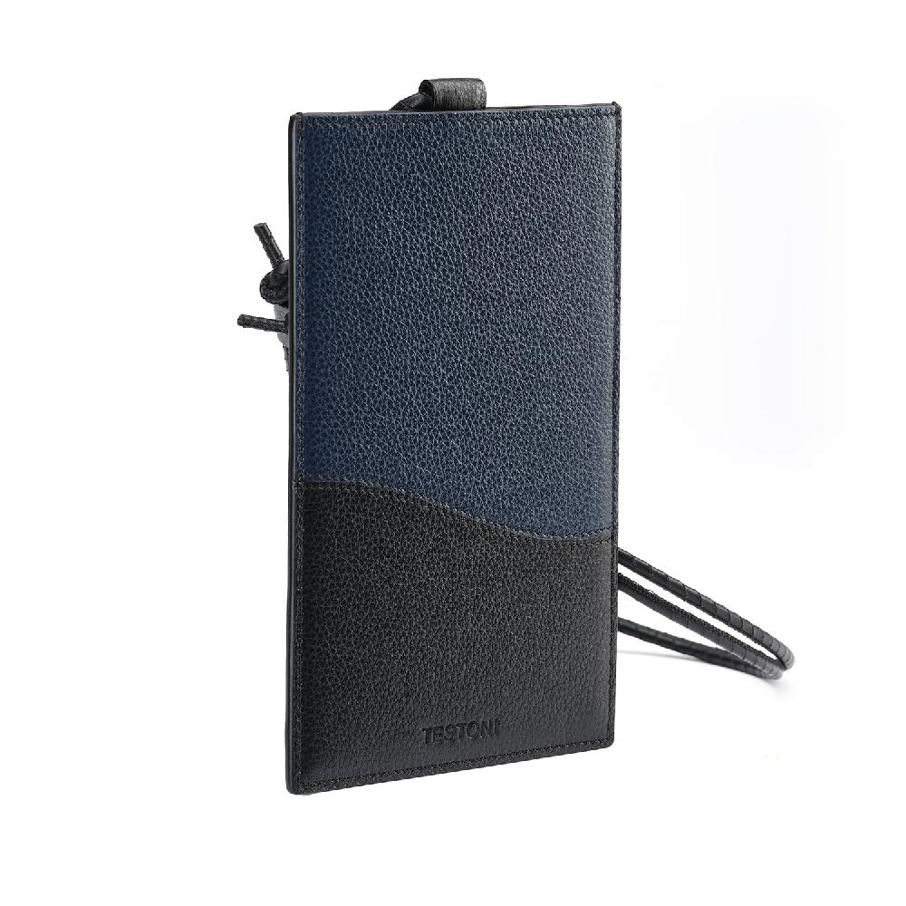 A.Testoni NECK POUCH GRAINCALF ° Vendita Economica