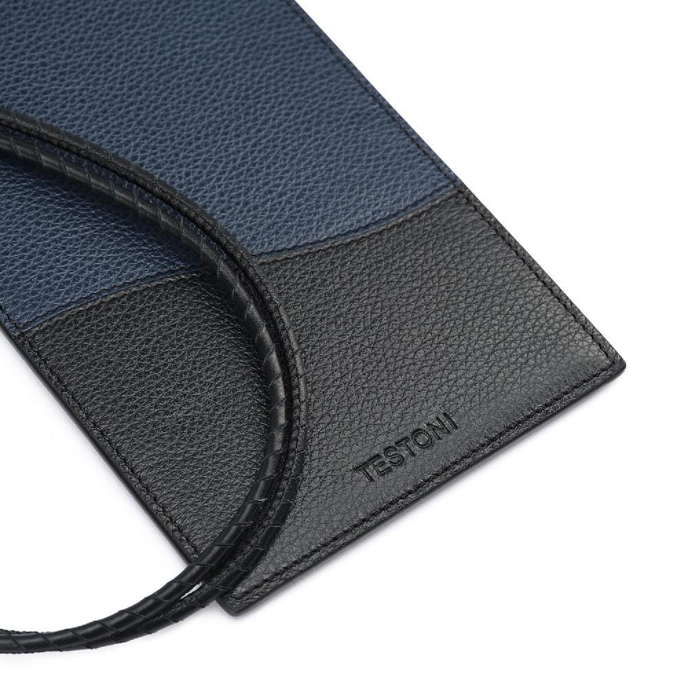 A.Testoni NECK POUCH GRAINCALF ° Vendita Economica