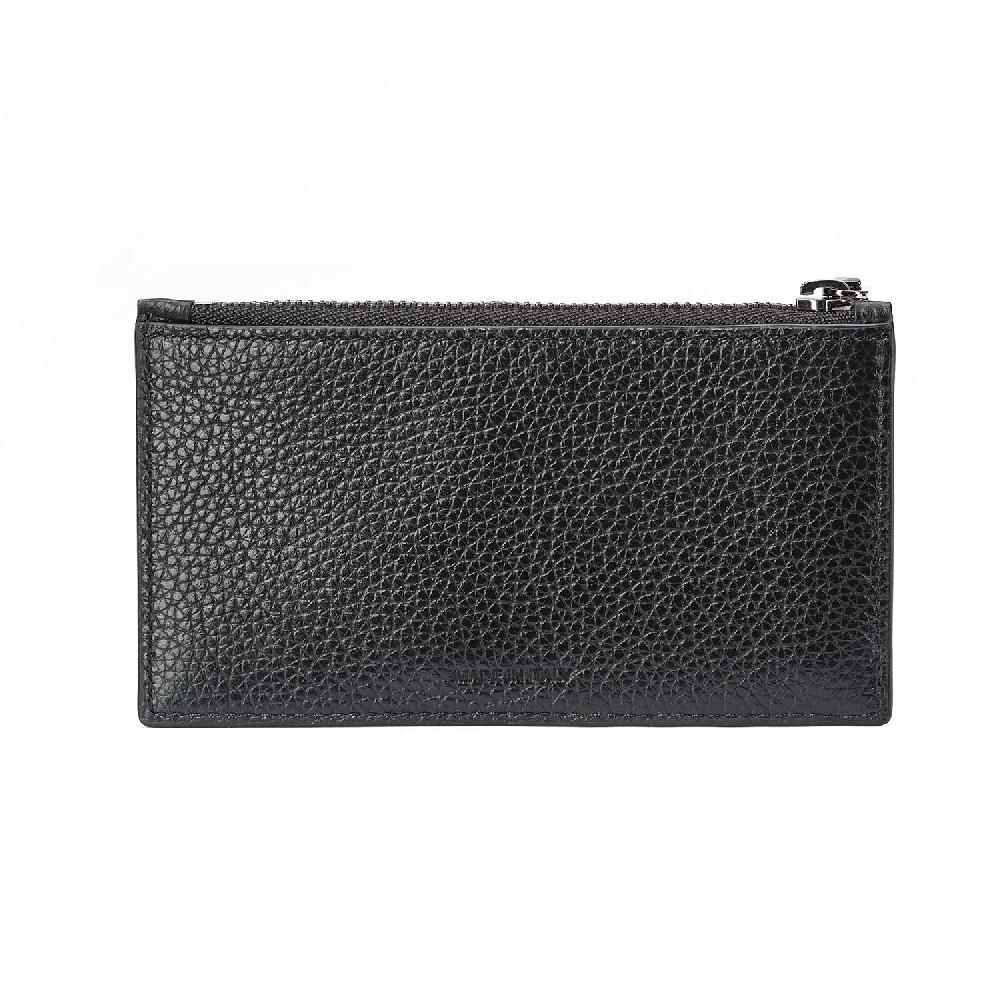 A.Testoni ZIP CREDIT CARD CASE GRAINCALF ° I Più Venduti