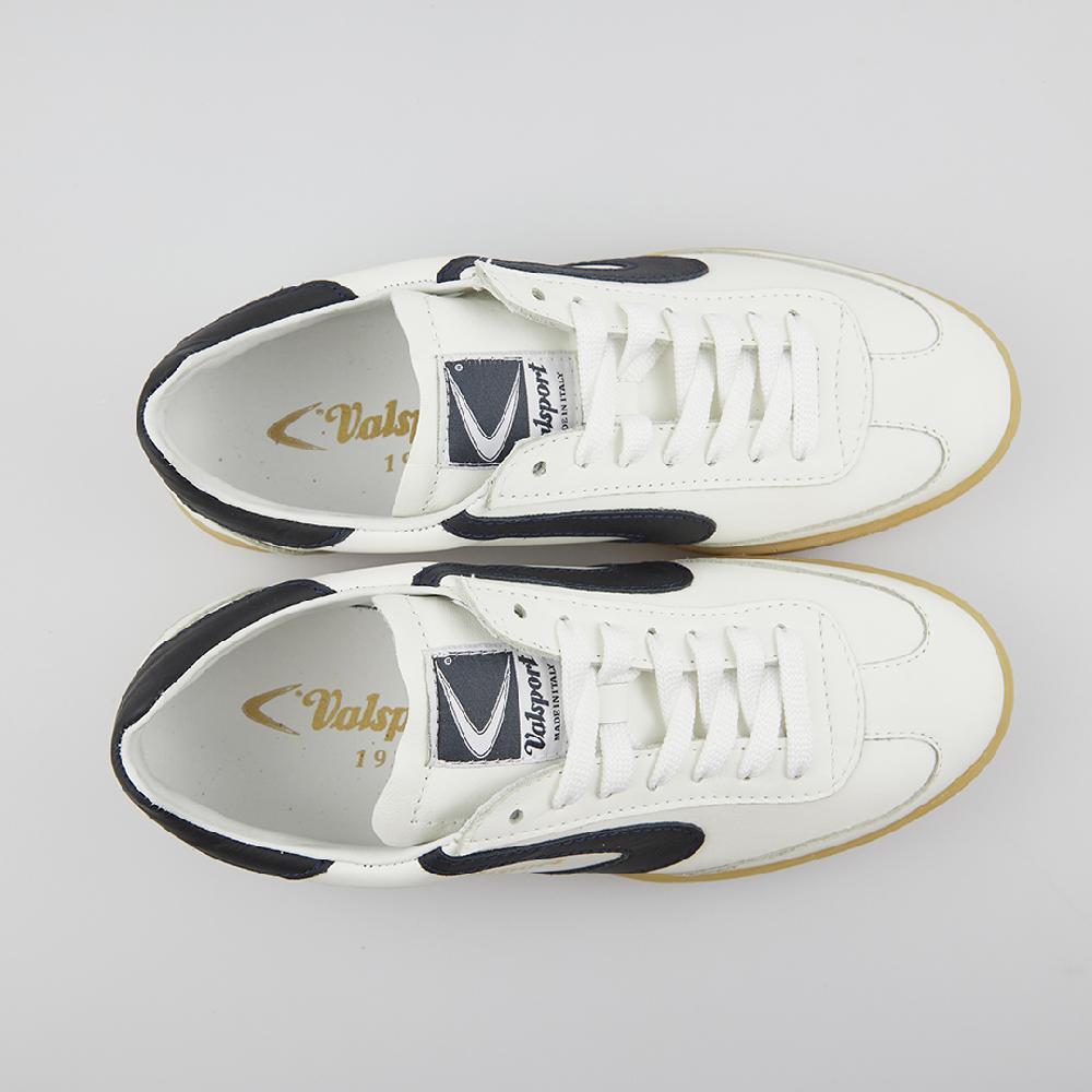 Valsport Olimpia Leather Bianco Nero Affare Del Giorno