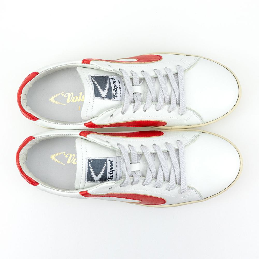 Valsport Tournament Classic Leather Bianco Rosso 2025