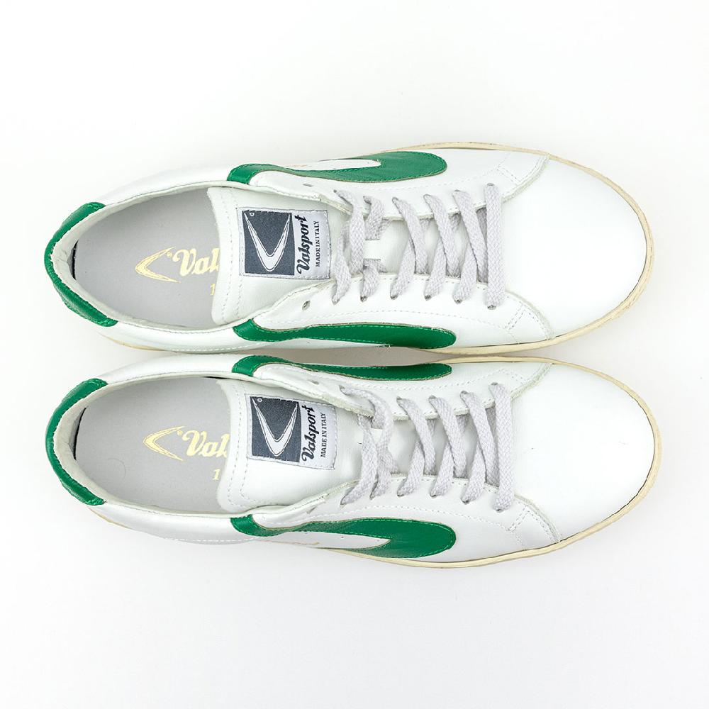 Valsport Tournament Classic Leather Bianco Verde In Linea