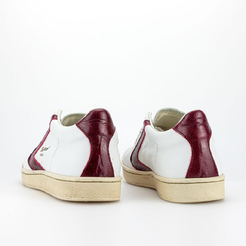 Valsport Tournament Classic Leather Bianco Bordeaux Nuovo