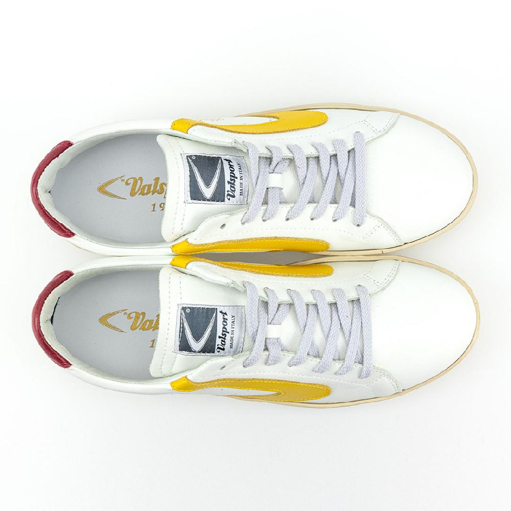 Valsport Tournament Mix Leather Bianco Giallo Rubis Negozi Online