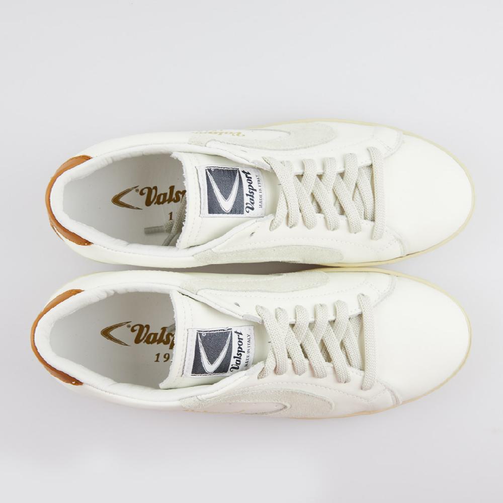 Valsport Tournament Mix Leather Suede Bianco Panna Cognac Fino Al -60%