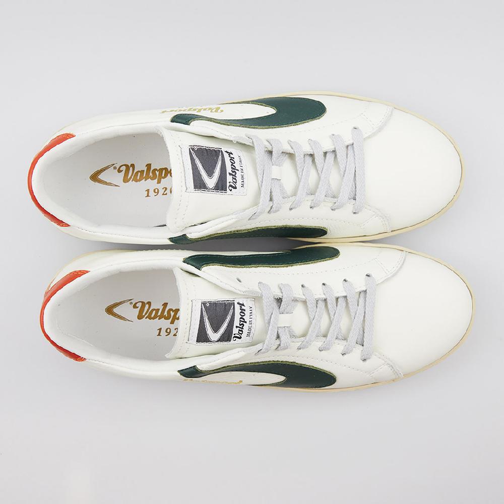 Valsport Tournament Mix Leather Bianco Evergreen Arancio Shopping Online