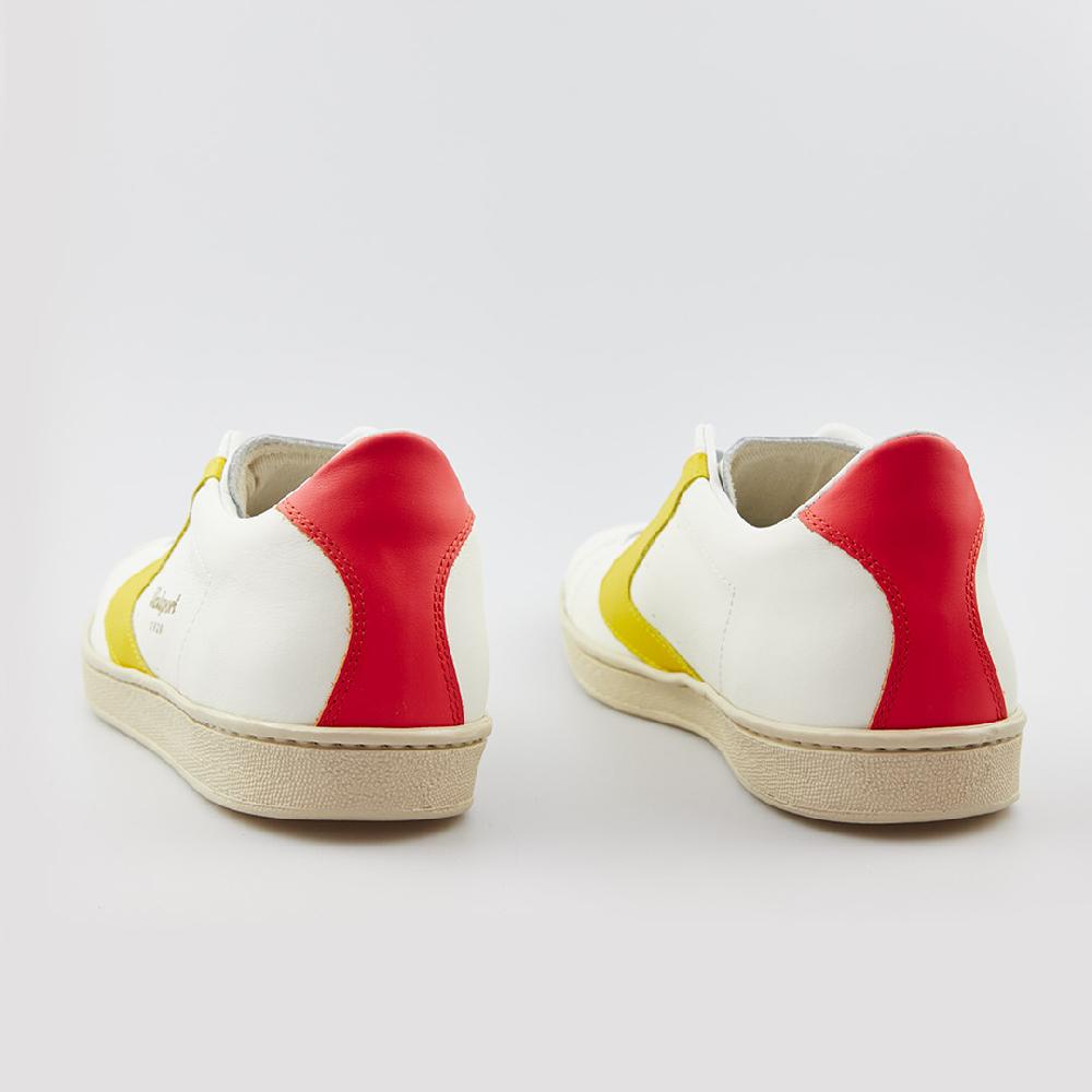 Valsport Tournament Mix Leather Bianco Giallo Vermiglio Affare Del Giorno