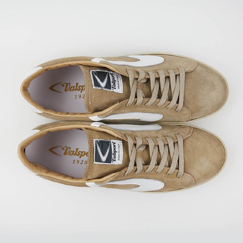 Valsport Tournament Suede Fod. Vitello Cappuccino Bianco In Vendita