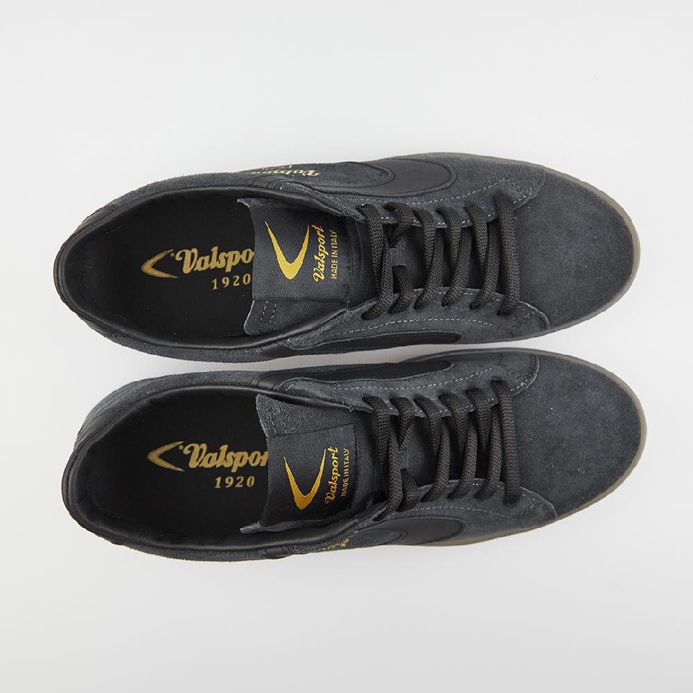Valsport Tournament Suede Asphalt Sole Off Black Vendite Flash