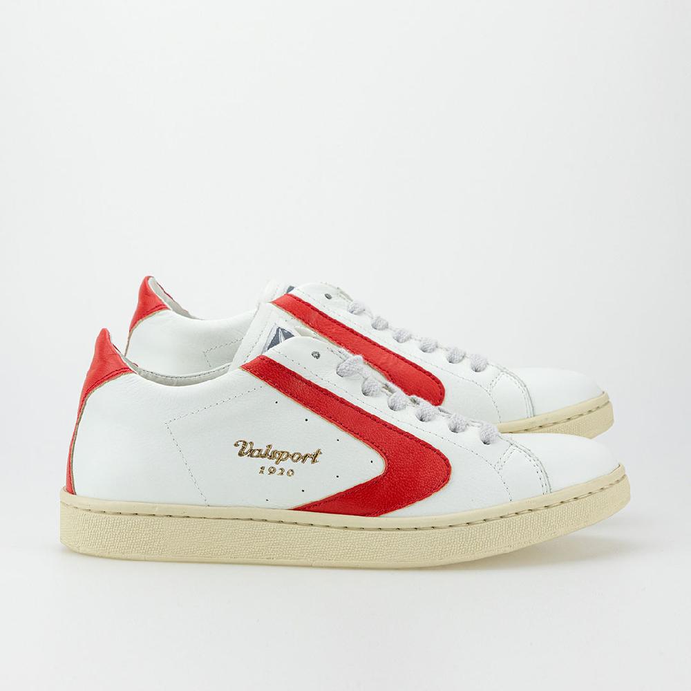 Valsport Tournament Classic Leather Bianco Rosso Nuovo