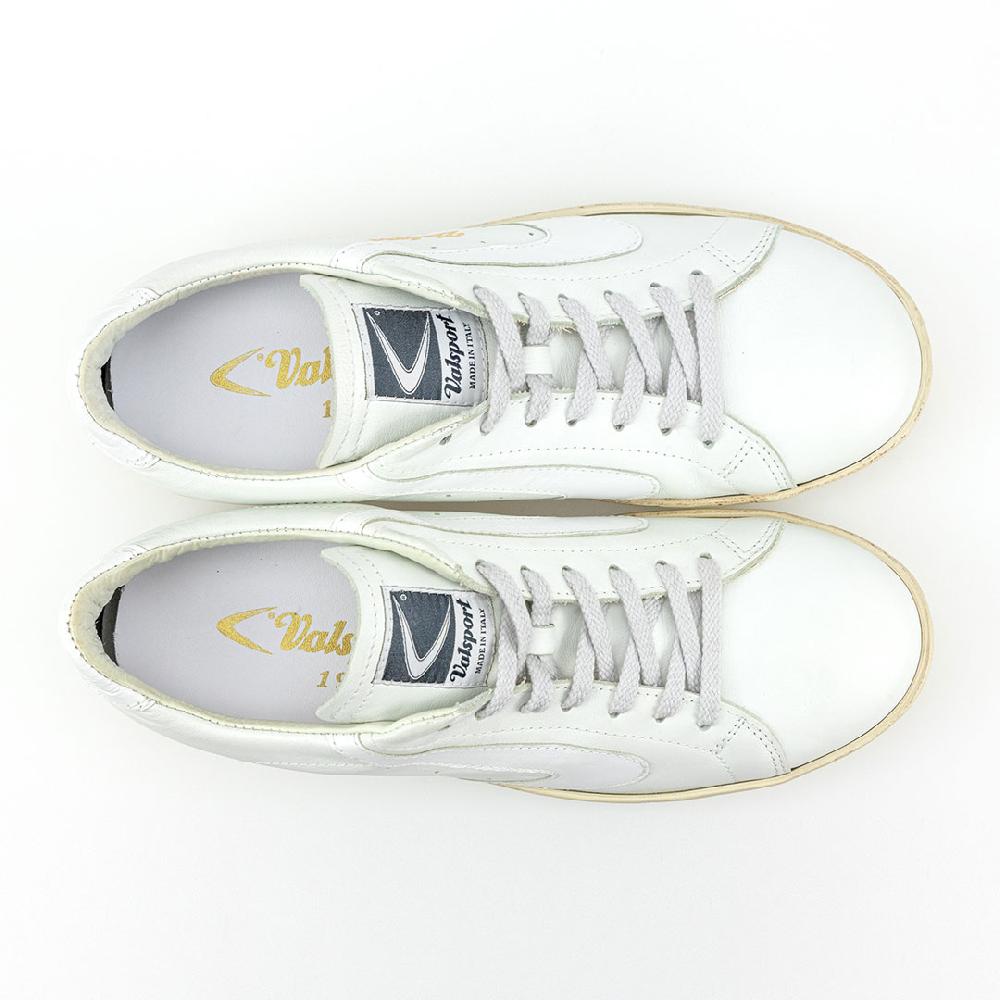 Valsport Tournament Classic Leather Bianco Bianco Spedizione Gratuita