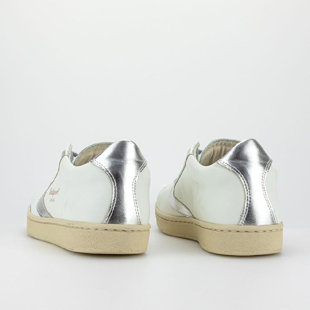 Valsport Tournament Classic Metal Leather Bianco Argento Laminato Pezzi Unici