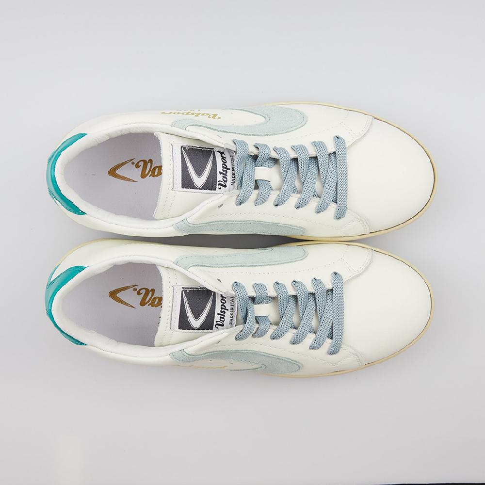 Valsport Tournament Mix Leather Suede Bianco Turquoise Carinzia Promozione Limitata