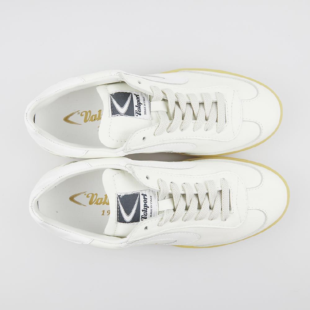 Valsport Olimpia Leather Bianco Bianco Nuova