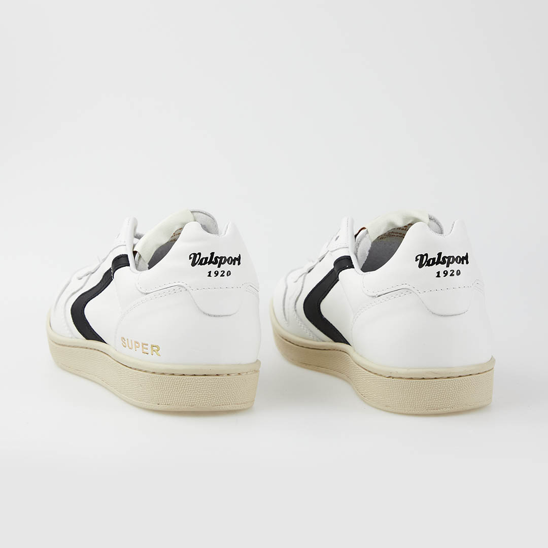 Valsport Super Pelle Bianco Nero Moda