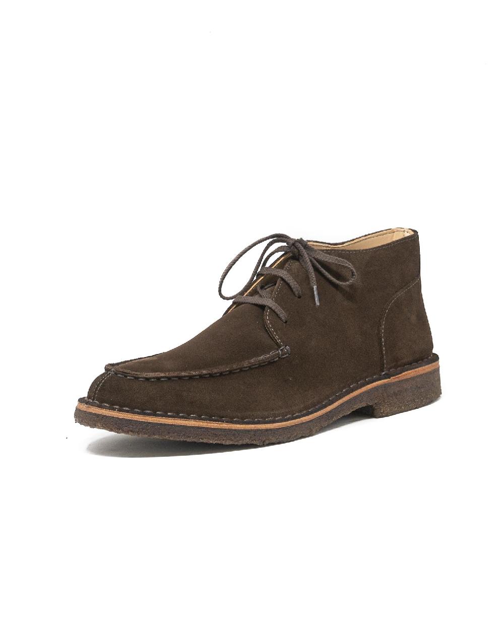 Wally Walker moc-toe Astorflex in pelle scamosciata Deukeflex Dark Chestnut Economico