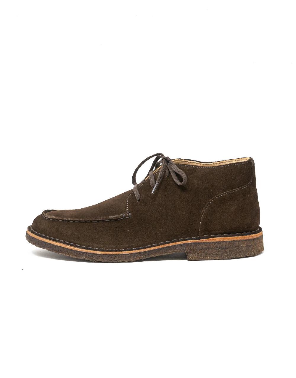 Wally Walker moc-toe Astorflex in pelle scamosciata Deukeflex Dark Chestnut Economico