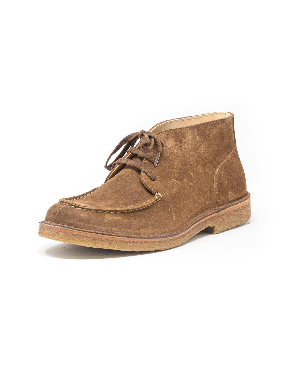 Wally Walker moc-toe Astorflex in pelle scamosciata Deukeflex Dark Khaki Online