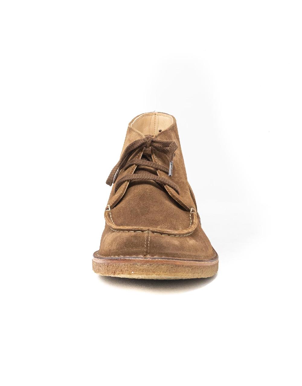Wally Walker moc-toe Astorflex in pelle scamosciata Deukeflex Dark Khaki Online