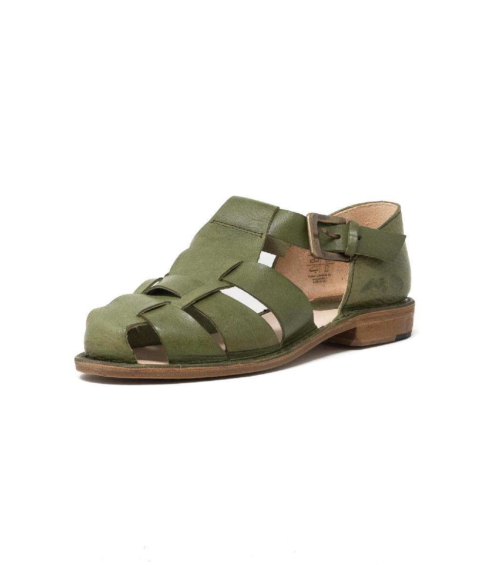 Wally Walker Astorflex – sandalo uomo in pelle Monkflex bosco In Vendita