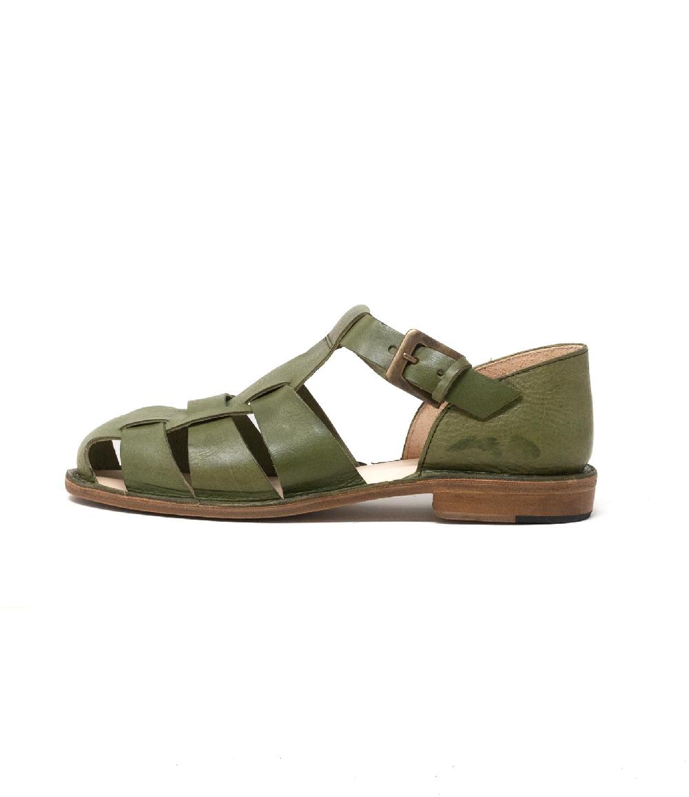 Wally Walker Astorflex – sandalo uomo in pelle Monkflex bosco In Vendita