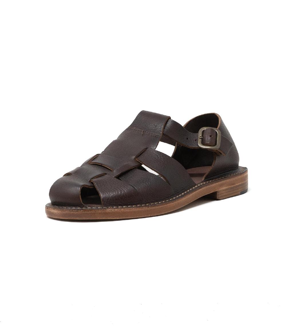 Wally Walker Astorflex – sandalo uomo in pelle Monkflex caffè Saldi