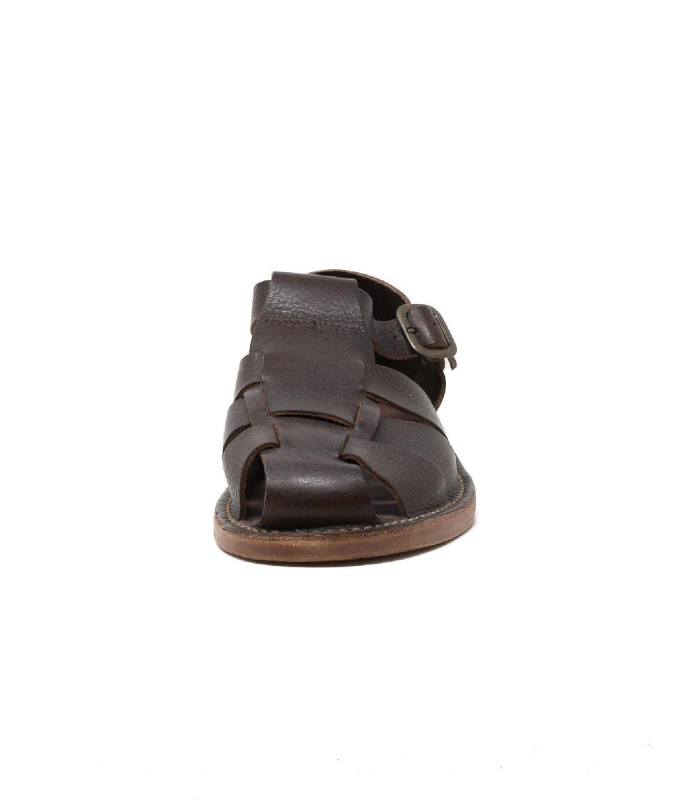Wally Walker Astorflex – sandalo uomo in pelle Monkflex caffè Saldi