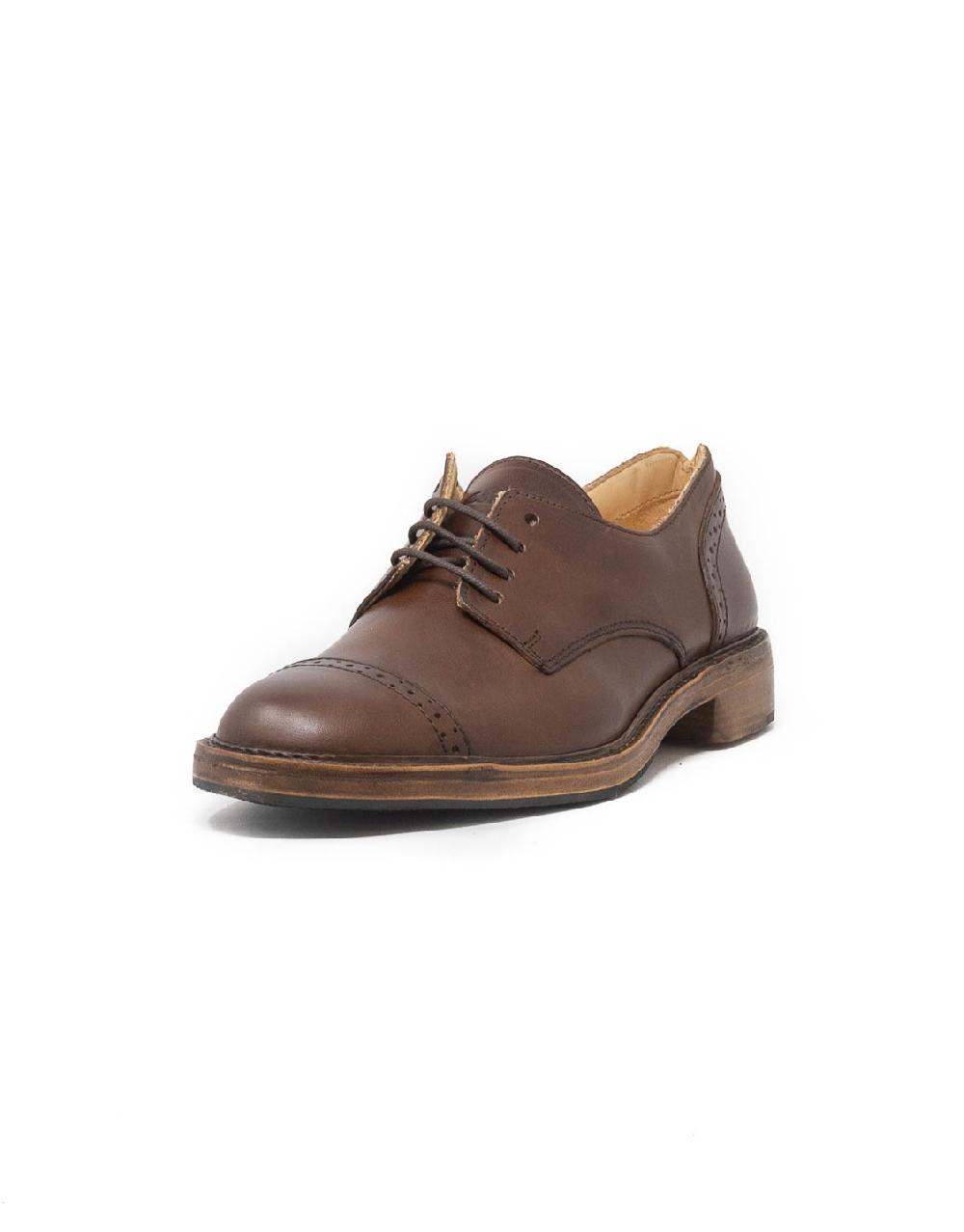Wally Walker Astorflex – derby donna in pelle Gardflex brown Italia