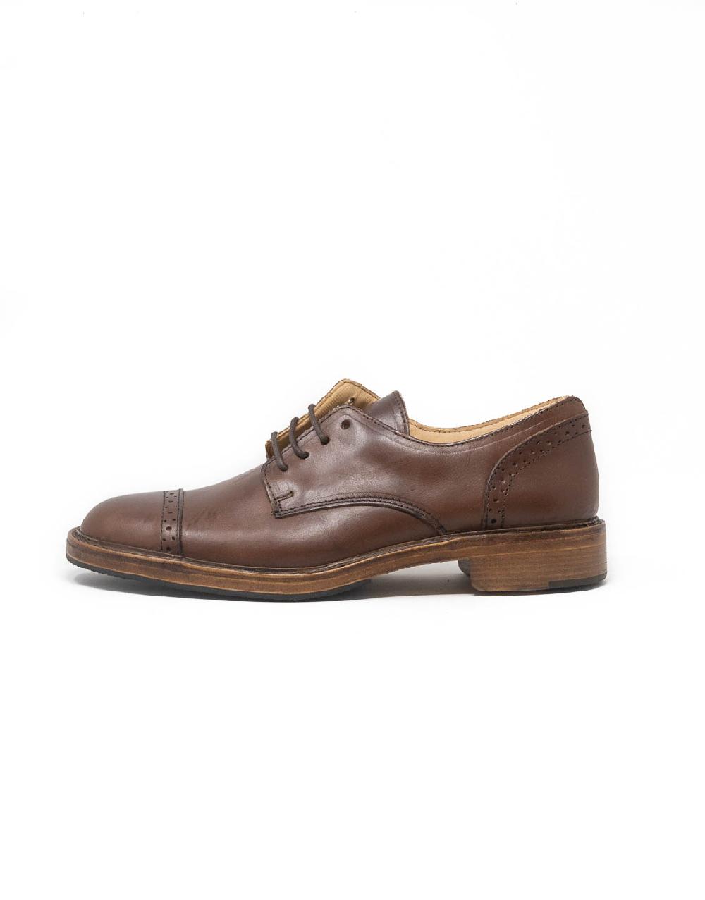 Wally Walker Astorflex – derby donna in pelle Gardflex brown Italia