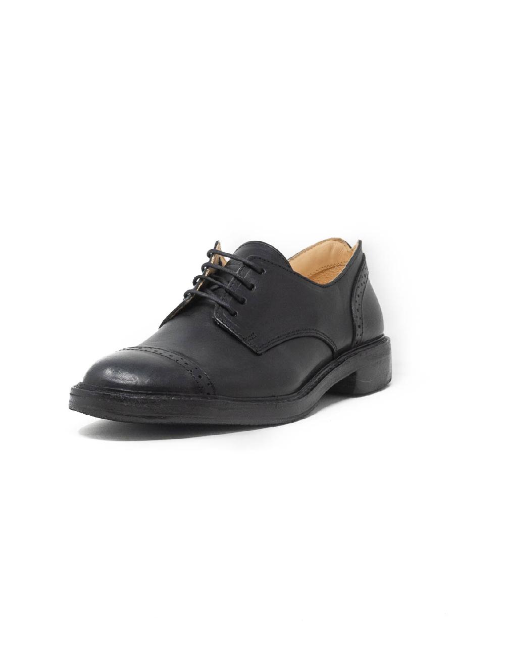 Wally Walker Astorflex – derby donna in pelle Gardflex nero 2025