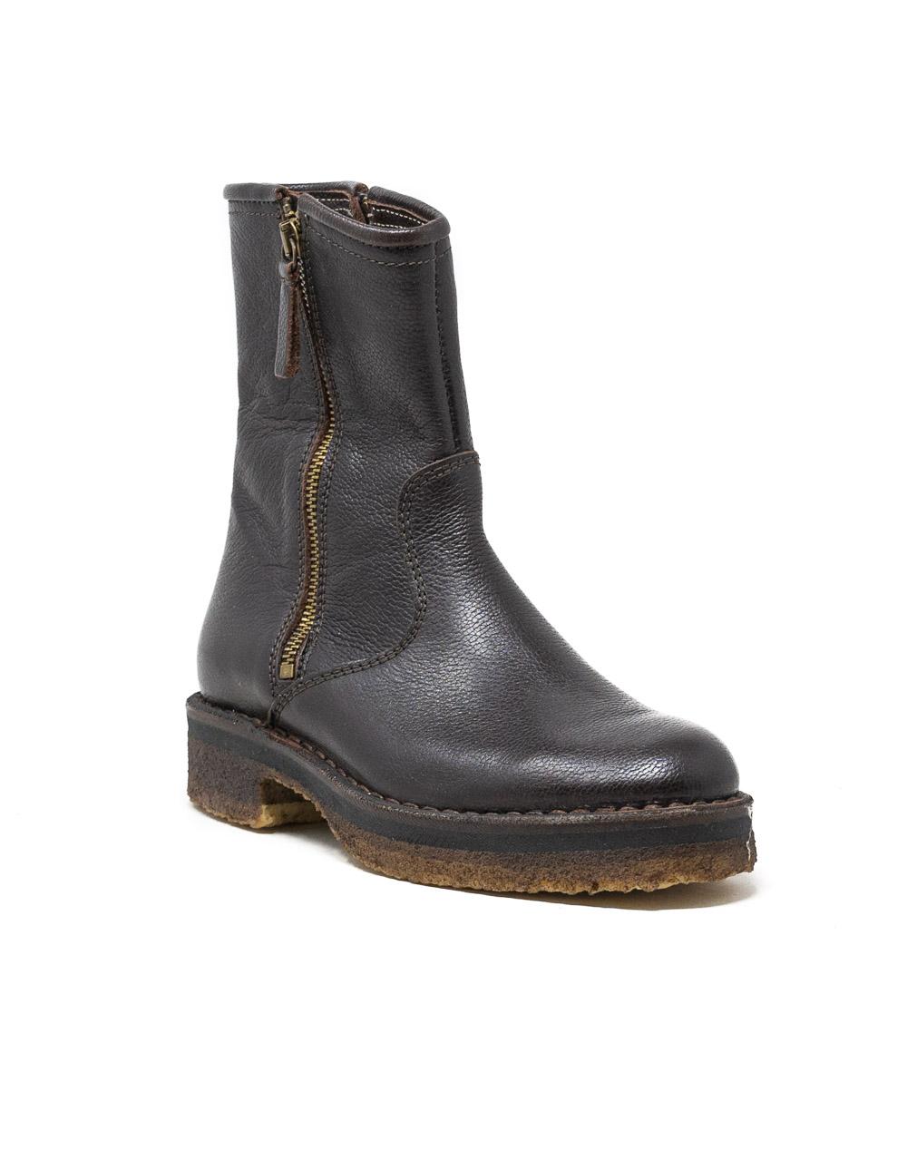 Wally Walker Astorflex – stivaletto donna doppia zip in pelle Zipflex ebano Spedizione Gratuita