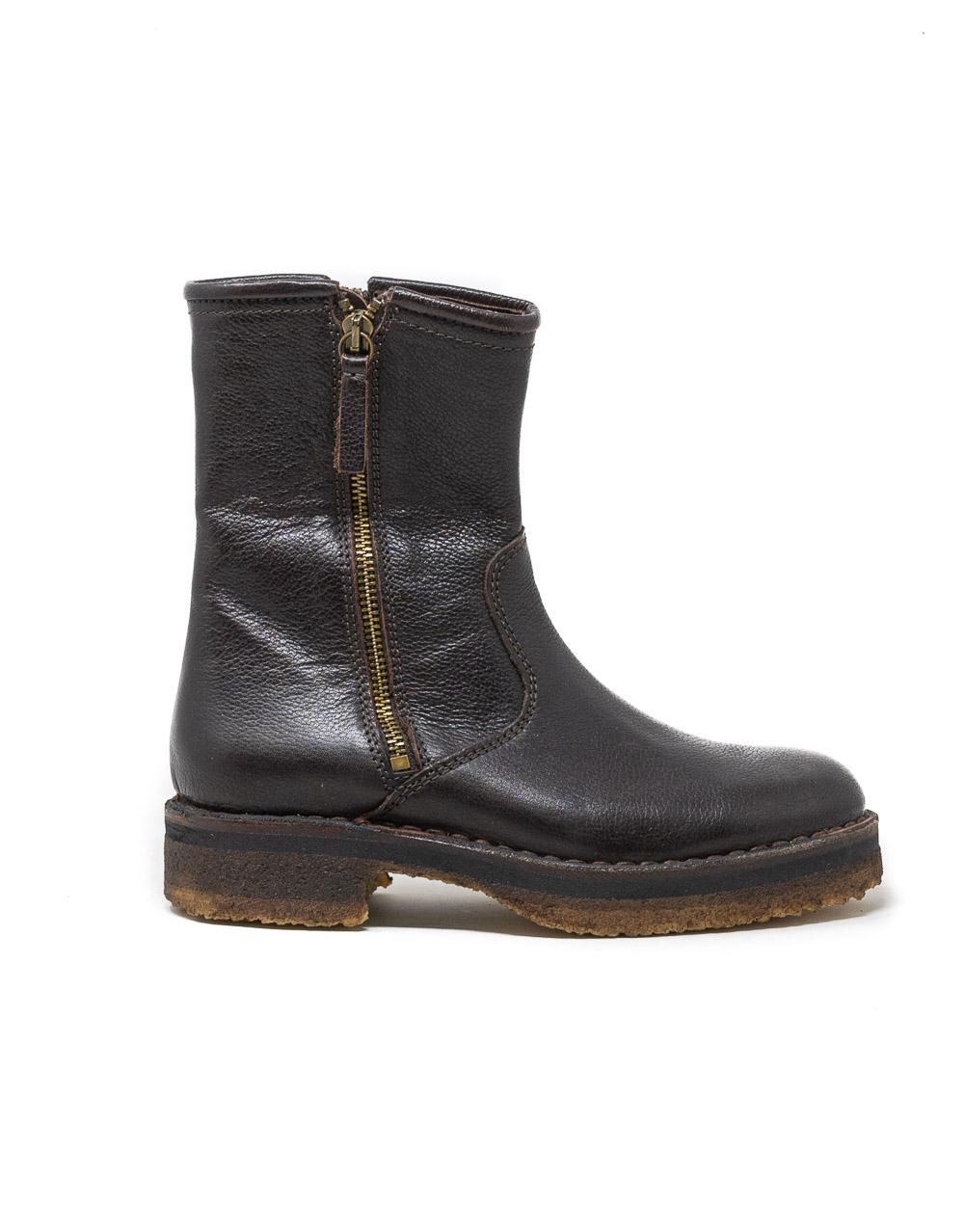 Wally Walker Astorflex – stivaletto donna doppia zip in pelle Zipflex ebano Spedizione Gratuita