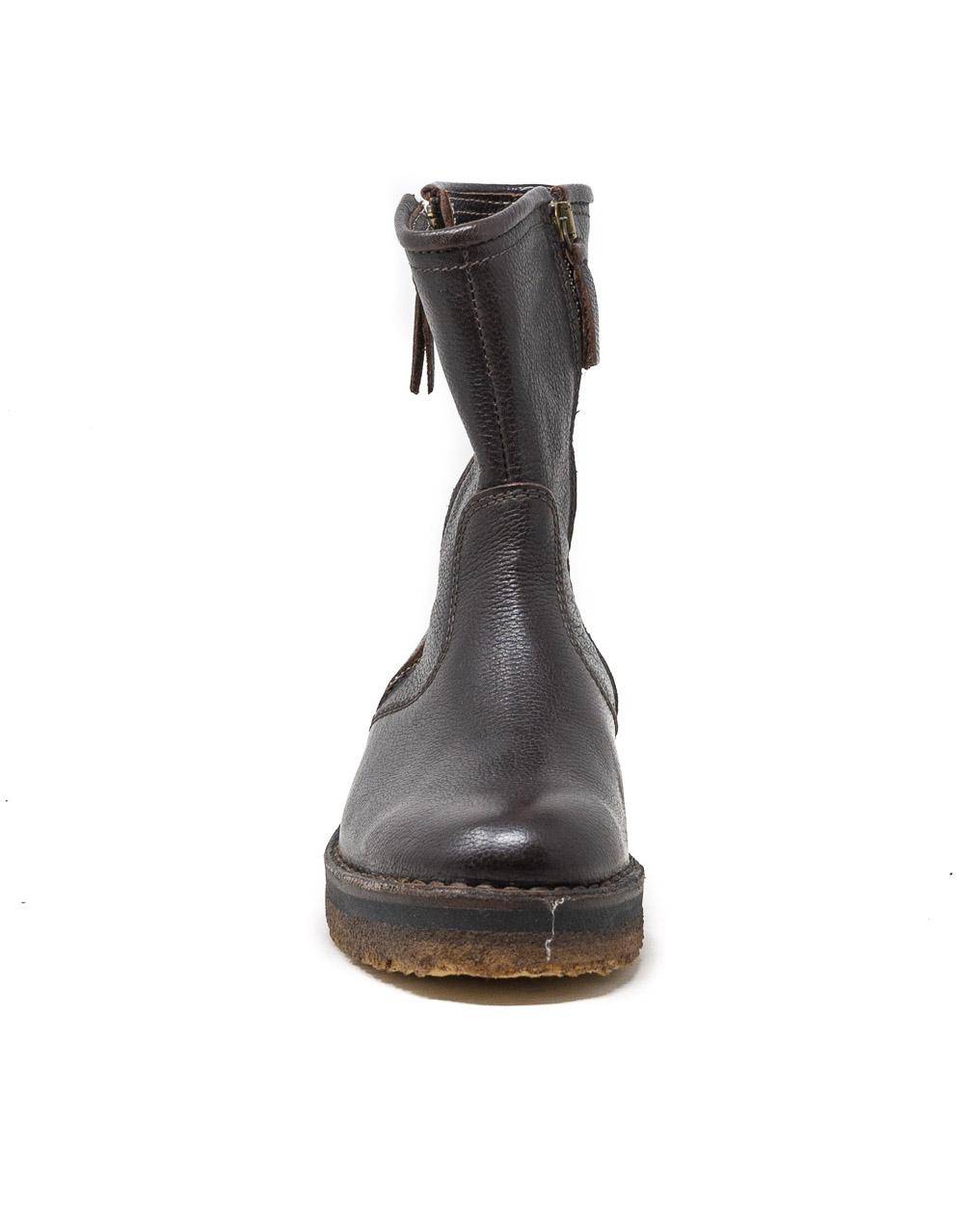 Wally Walker Astorflex – stivaletto donna doppia zip in pelle Zipflex ebano Spedizione Gratuita