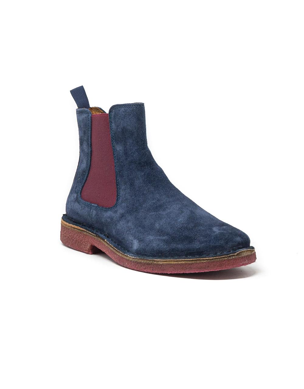 Wally Walker Wally Walker – stivaletto donna chelsea scamosciato Sandro D 005 Dark Navy Pezzi Unici