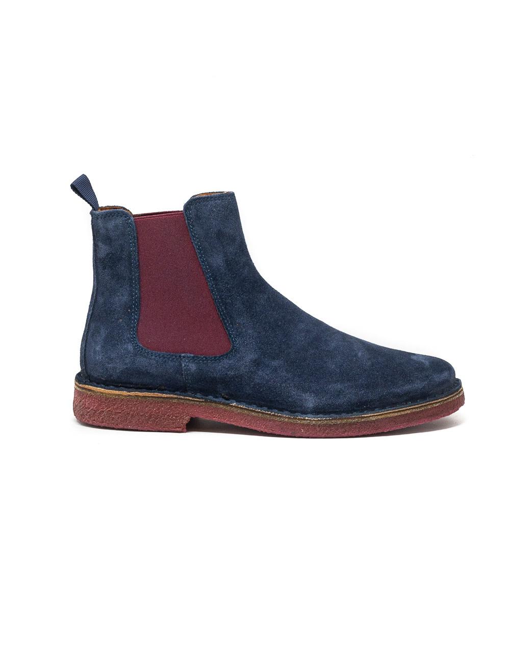 Wally Walker Wally Walker – stivaletto donna chelsea scamosciato Sandro D 005 Dark Navy Pezzi Unici