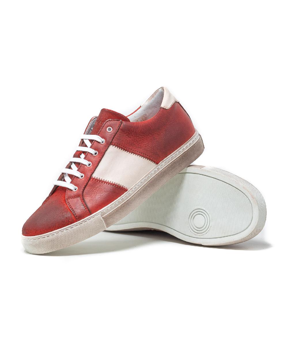 Wally Walker Wally Walker – sneaker in pelle Royale rosso Hotsell