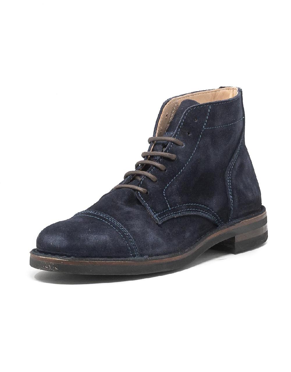 Wally Walker Astorflex – stivale mid uomo scamosciato Aldflex blu Qualità
