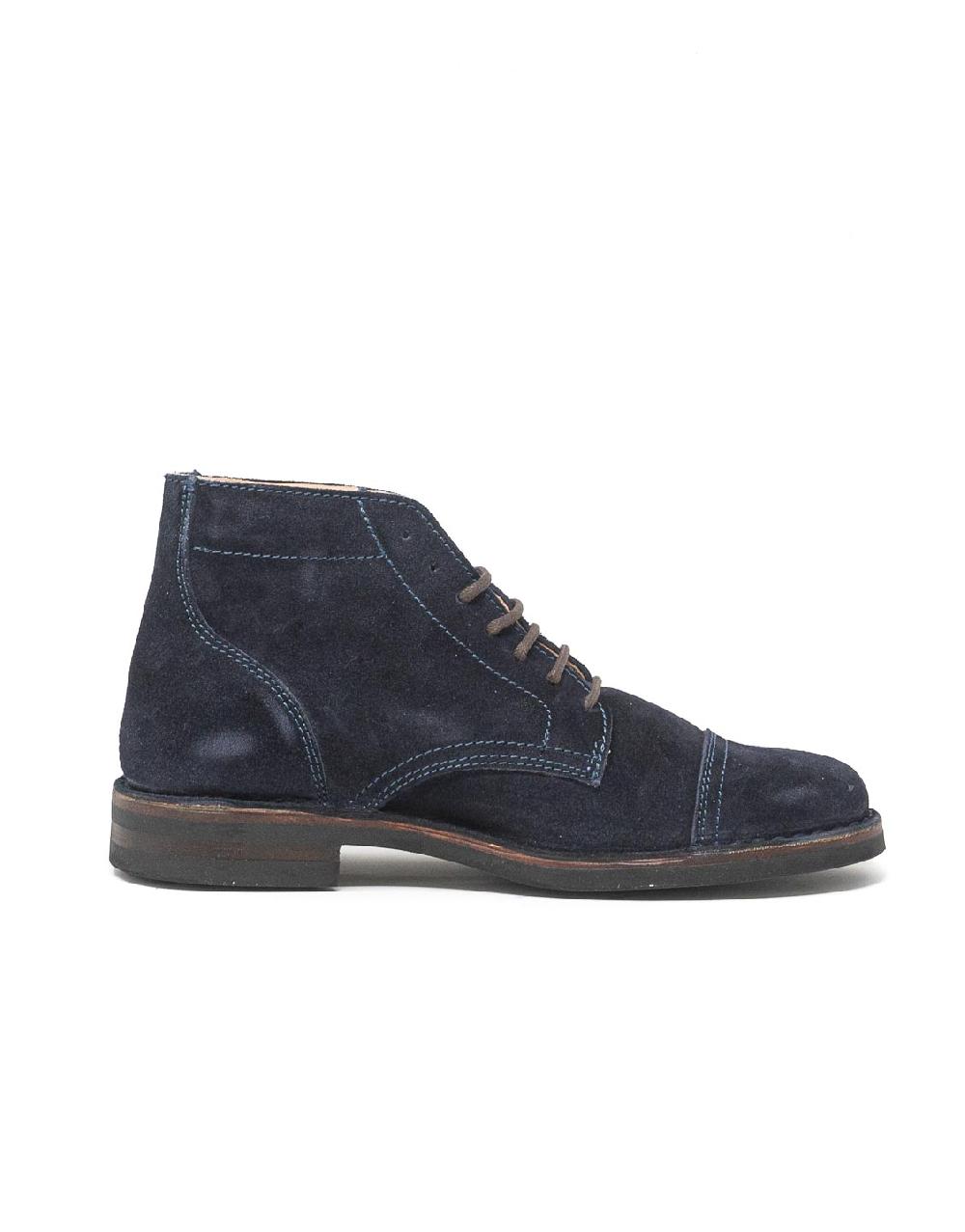Wally Walker Astorflex – stivale mid uomo scamosciato Aldflex blu Qualità